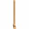 Ekena Millwork Eugene Smooth Timber Gable Bracket, Western Red Cedar, 84"W x 53"H x 3 1/2"D x 3 1/2"F, 15/12 Pitch GBW084X53X0404EUG00SWR - alternate 3